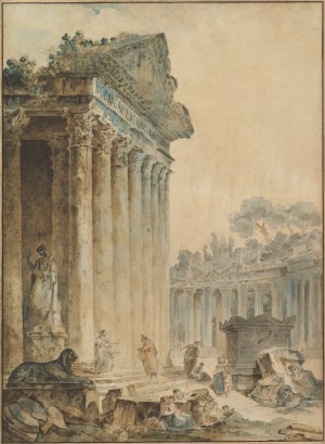 Capriccio with an Ancient Temple